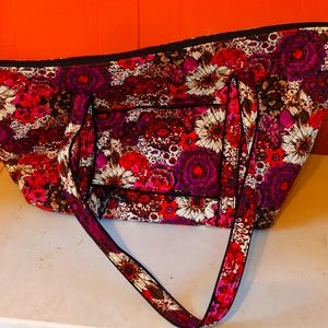 Vera Bradley Rosewood tote